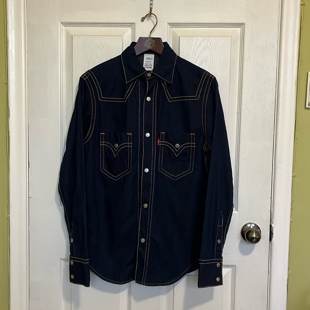 Levi’s Type 1 denim shirt/jacket with contrast stitch